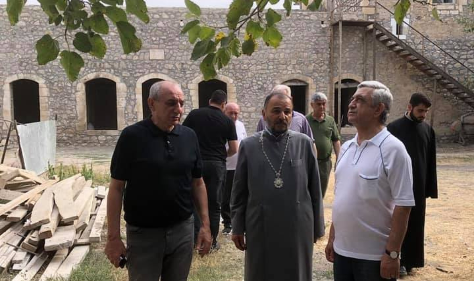 Սերժ Սարգսյանն այցել է Ամարասի վանական համալիր